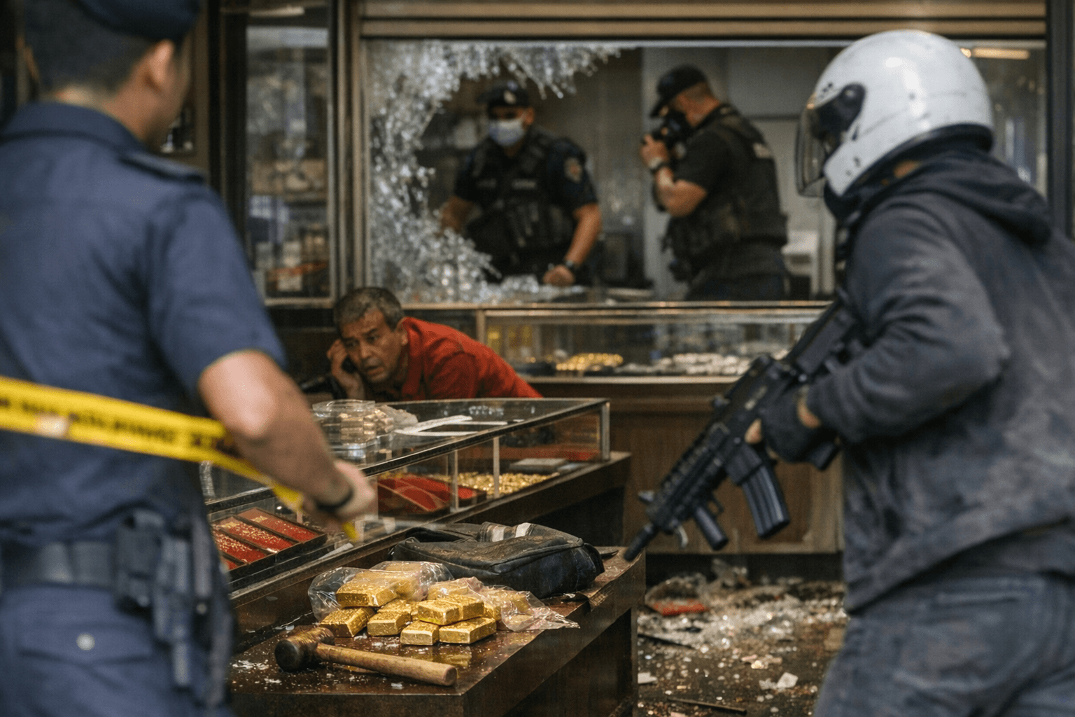 Armed Men Steal RM9.7 Million in Gold From Kuala Lumpur Goldsmith