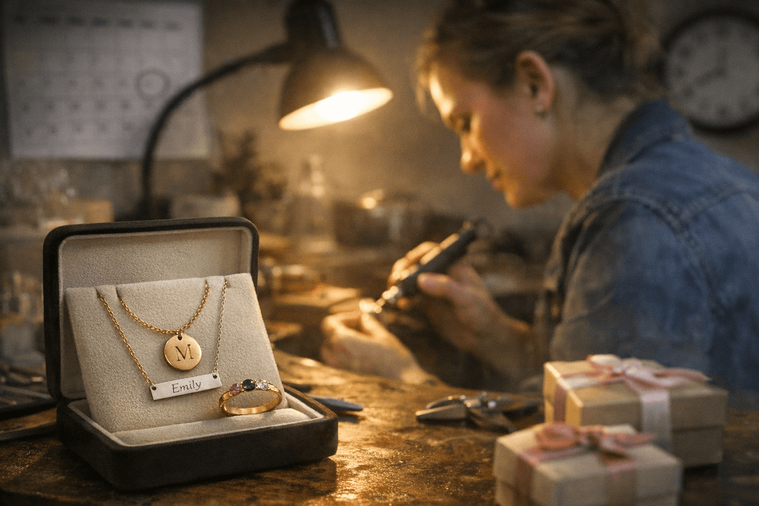 Mother’s Day shoppers warned: Personalized jewelry needs extra lead time
