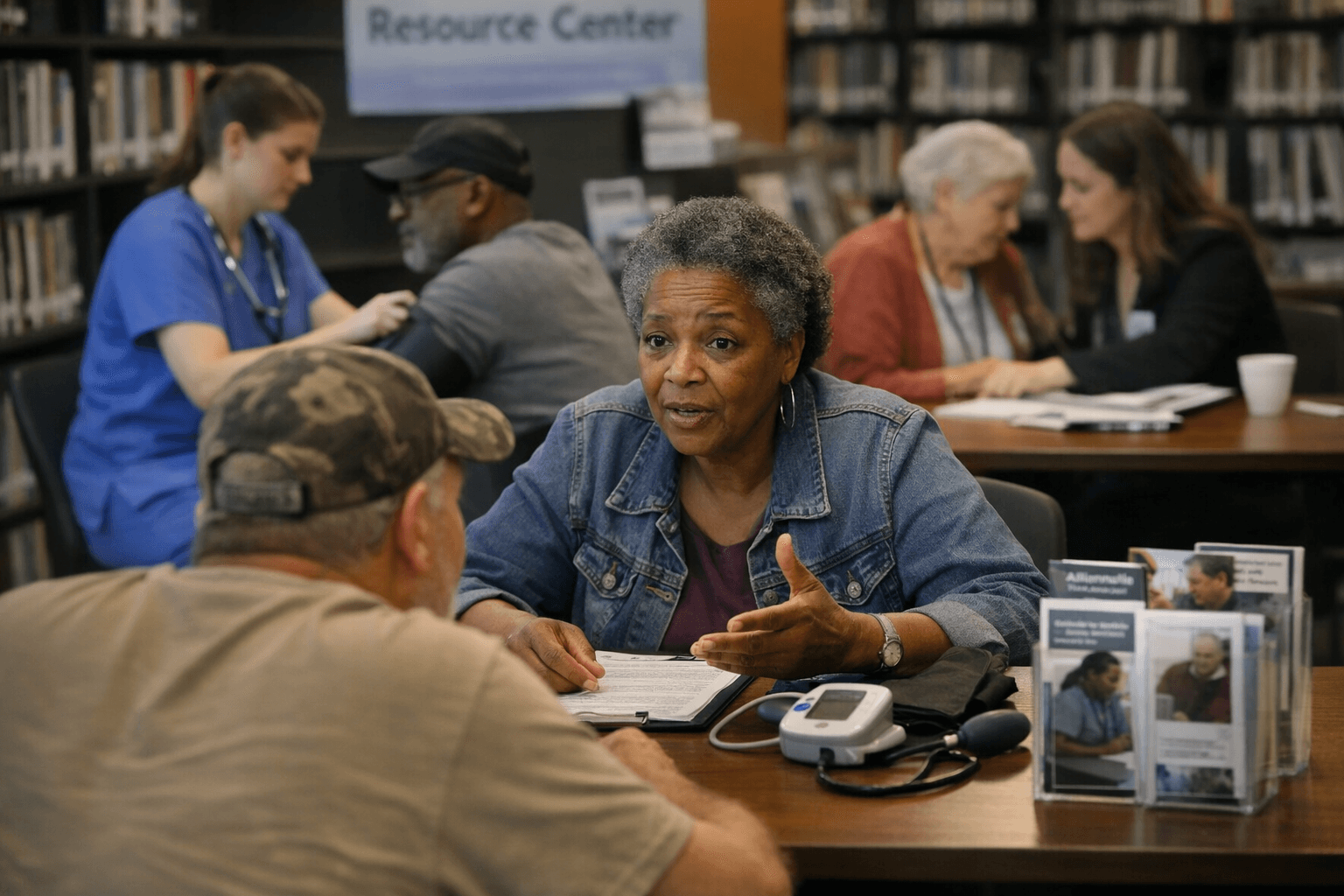 Allendale Library launches resource hub for health, benefits support