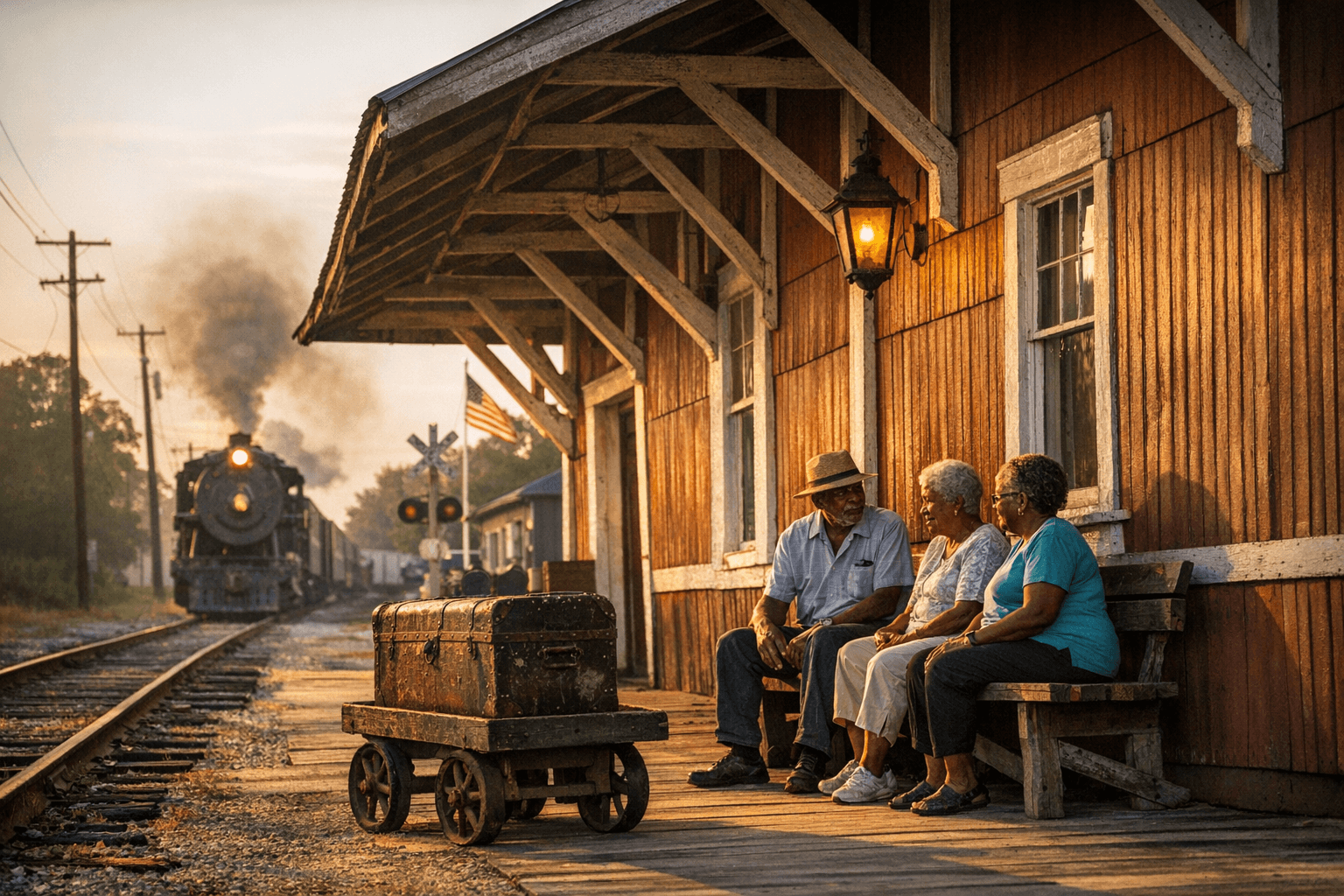 Fairfax Train Depot Reflects Allendale County’s Railroad-Era Origins