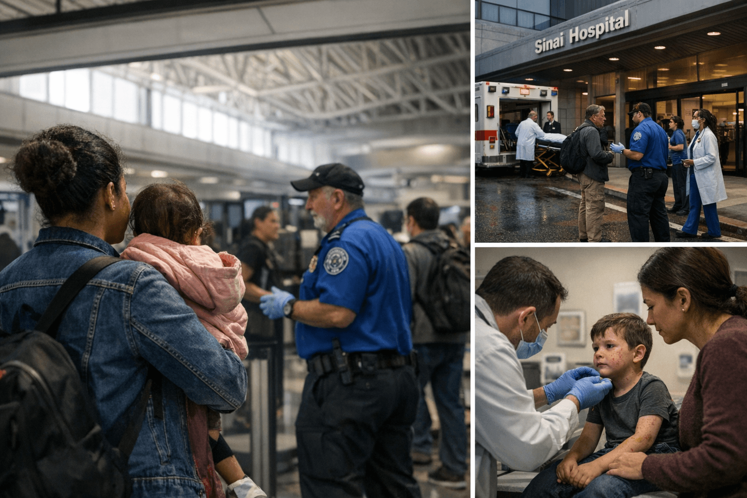 Baltimore-area measles exposure sites include BWI, Sinai, urgent care