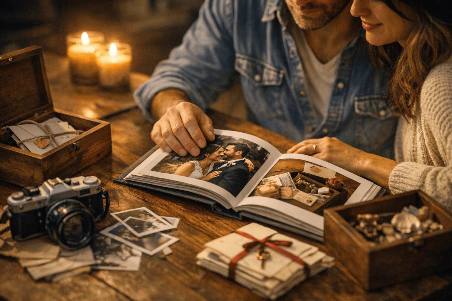 Handmade Anniversary Gifts, From Photo Books to Keepsake Boxes