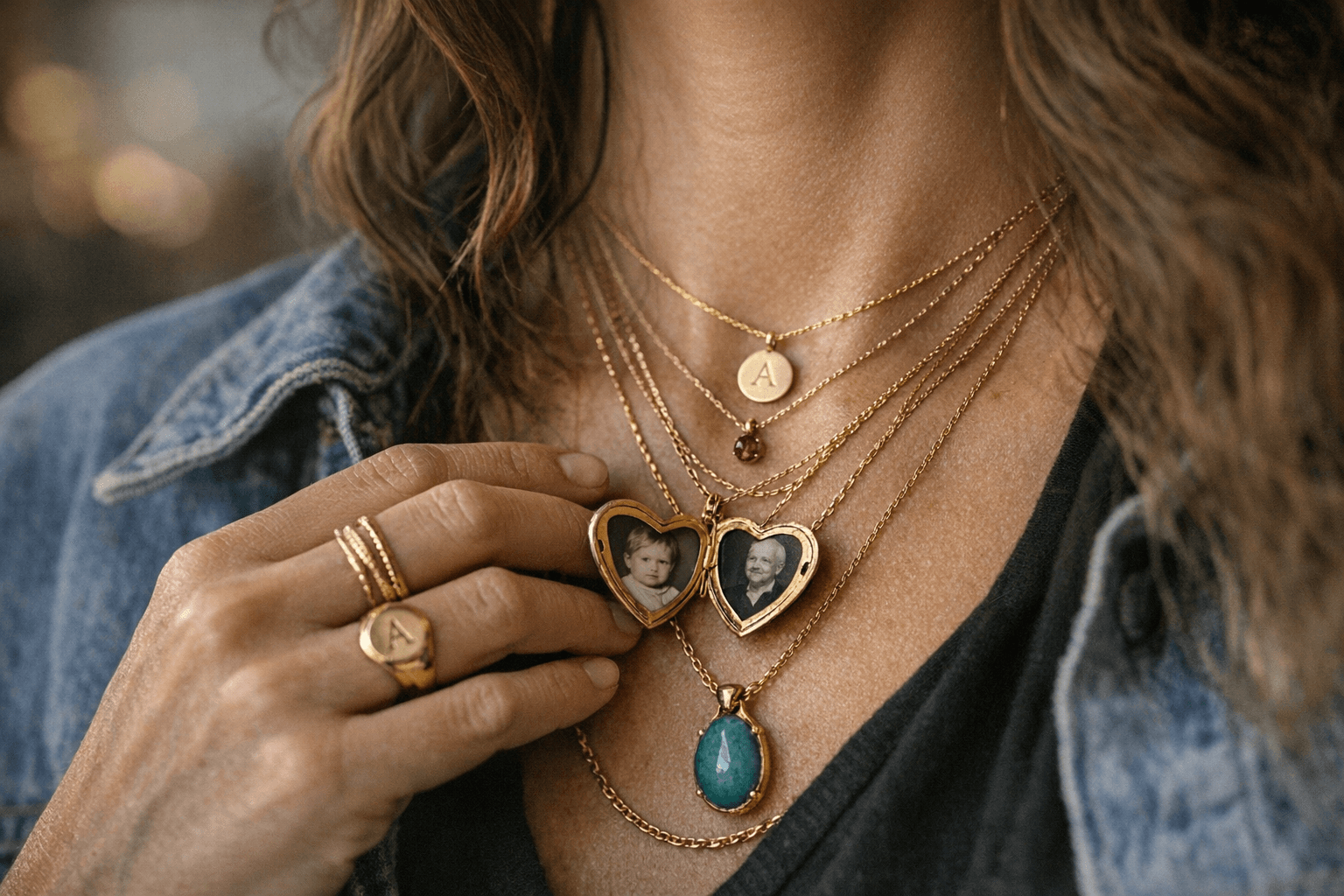Jewelry Layering Turns Personal, Stacked Pieces Tell Individual Stories