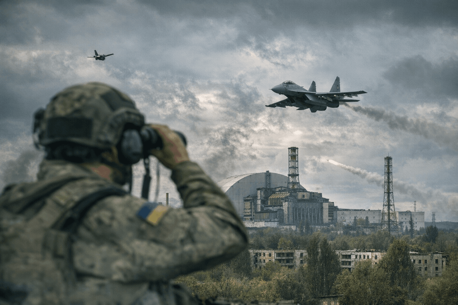 Russia flights near Chornobyl raise fears of nuclear accident