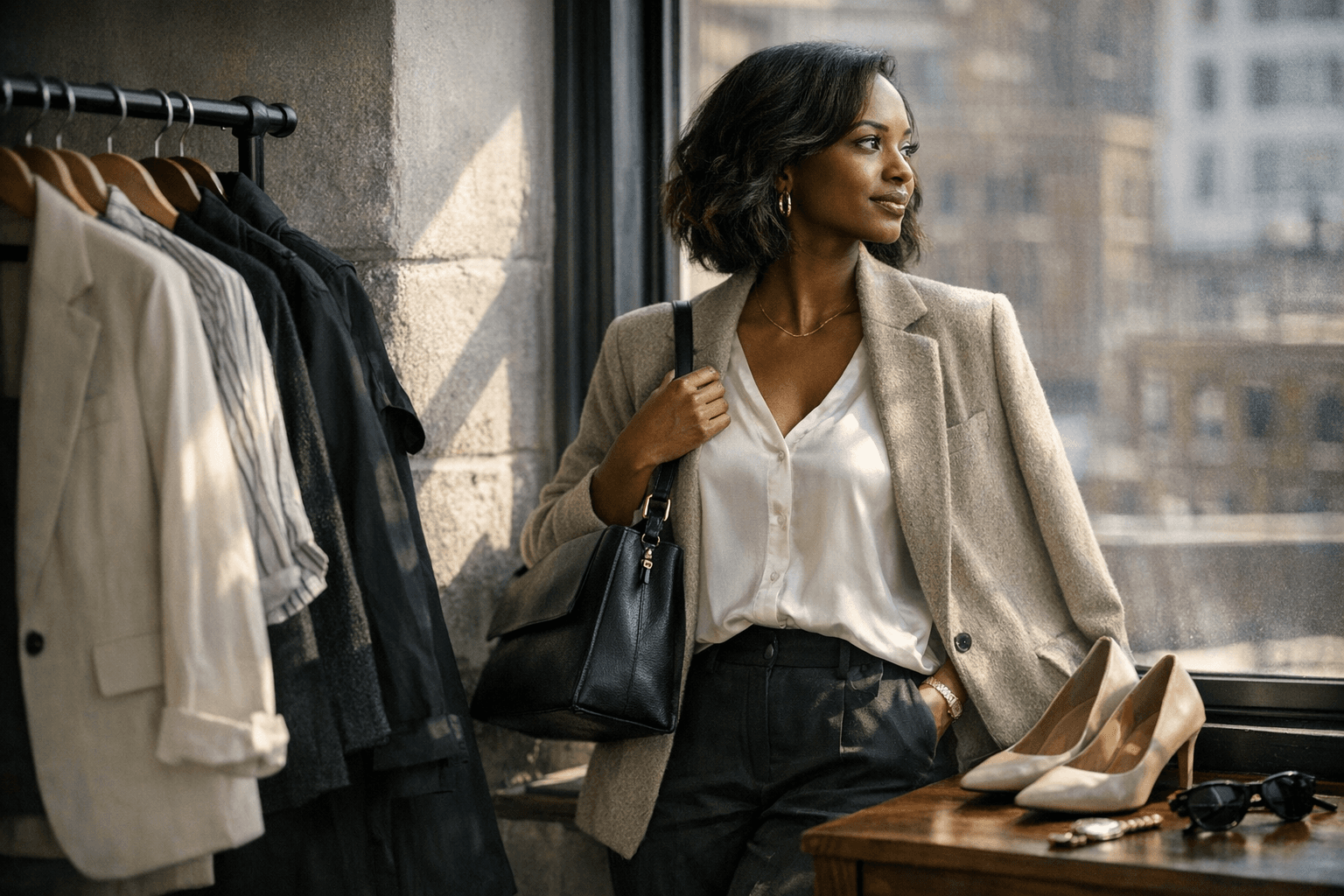 Ruhamma Wolle’s spring picks favor polished, practical capsule wardrobe upgrades