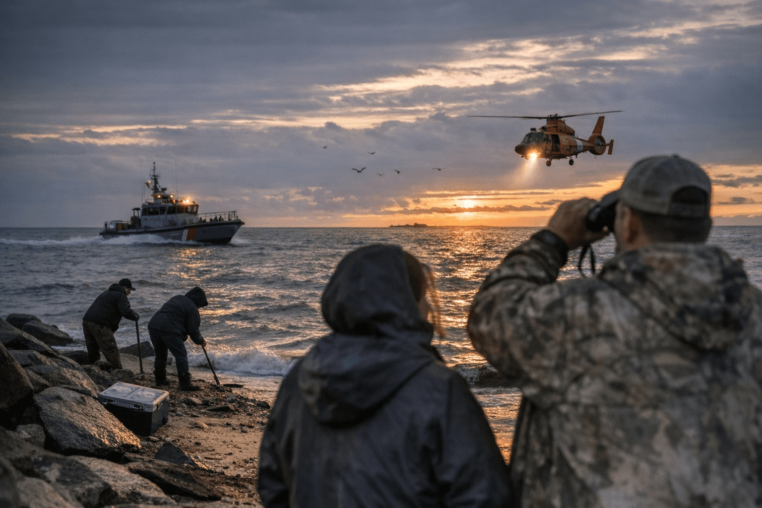 Coast Guard suspends search for Millville fisherman lost near Gandy’s Beach
