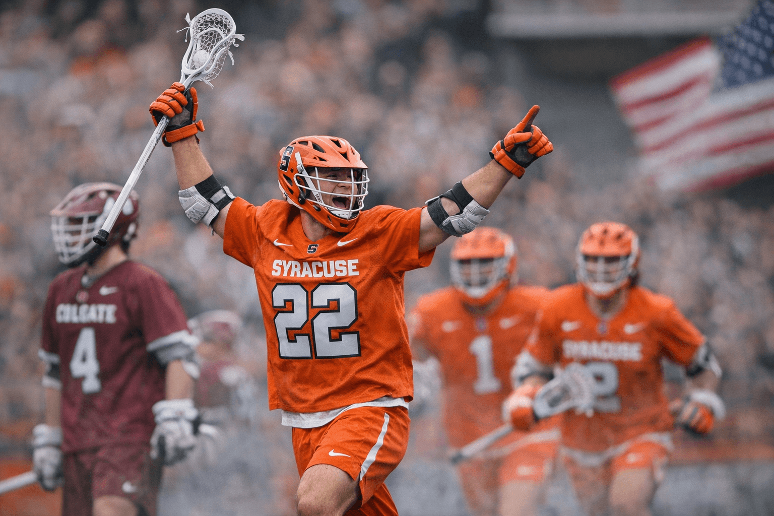 Spallina breaks Syracuse lacrosse points record in win over Colgate