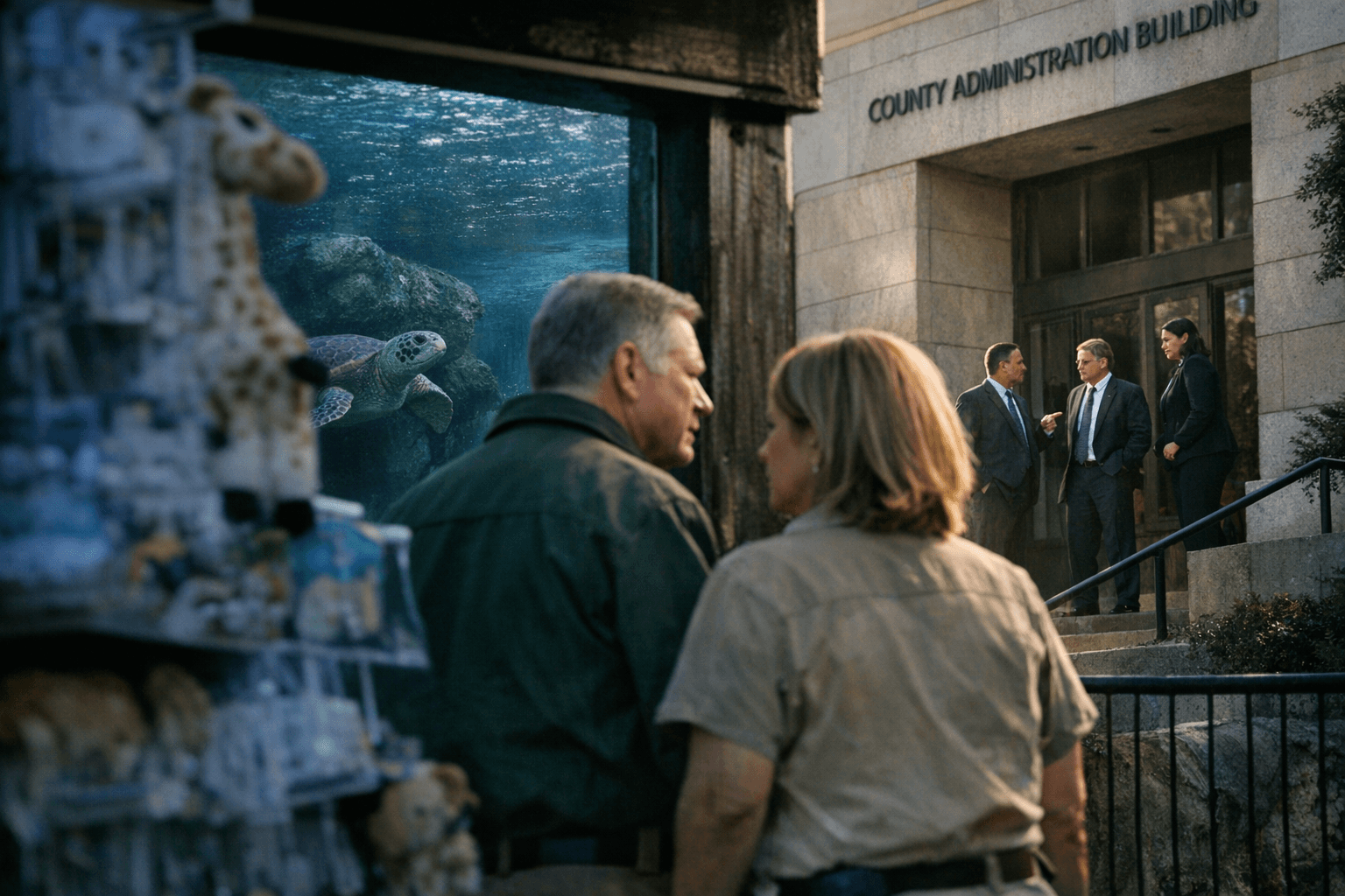 Zoo group alleges county retaliation after refusing $1 million aquarium request