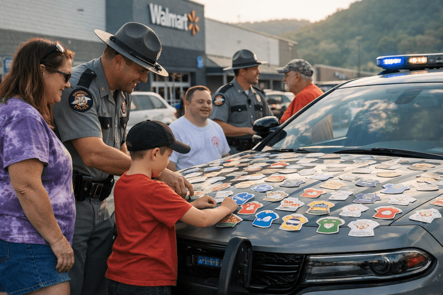 KSP troopers host Cover the Cruiser fundraiser for Special Olympics Kentucky in Hazard