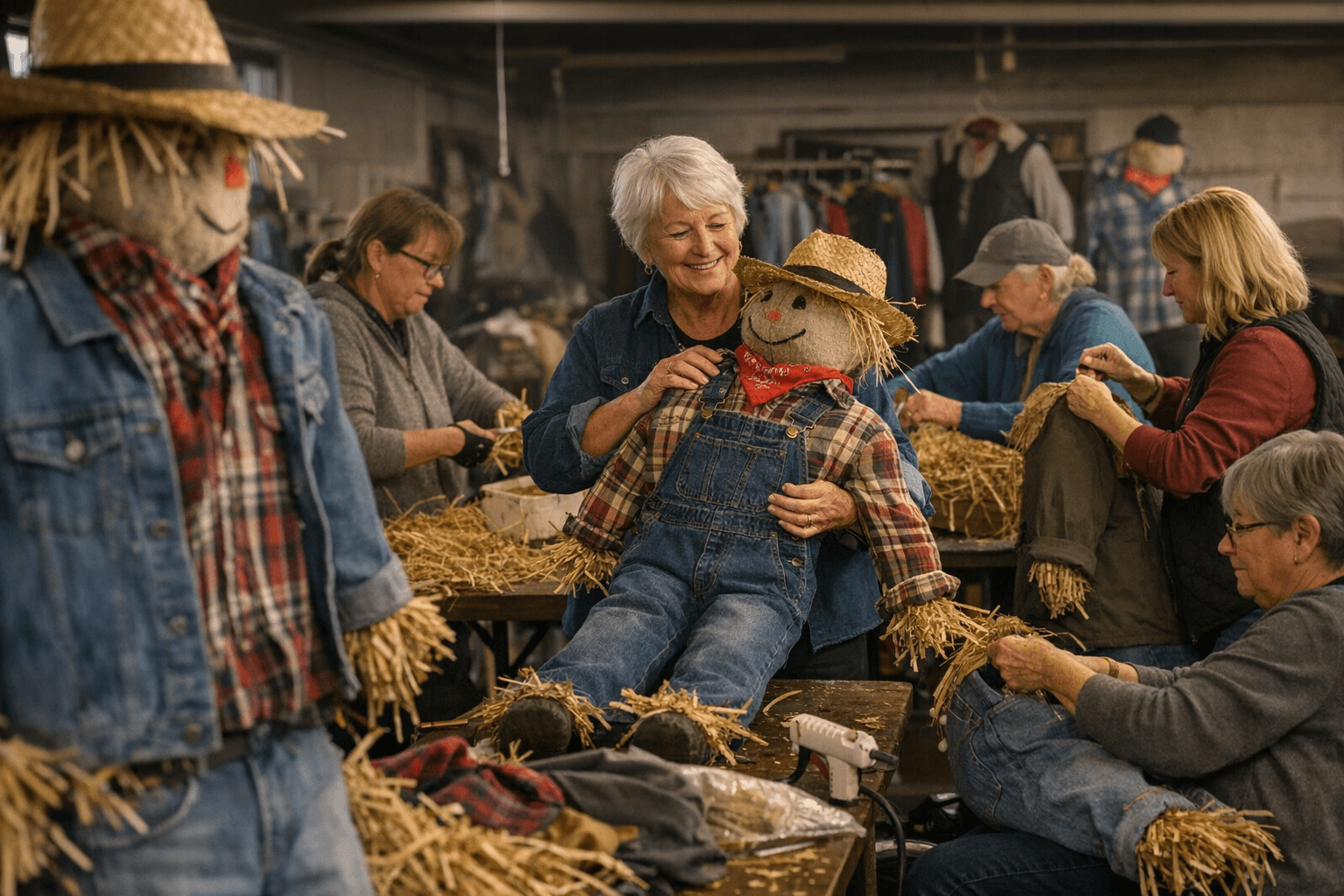 Helena volunteers sell scarecrows to cut $154,000 school lunch debt
