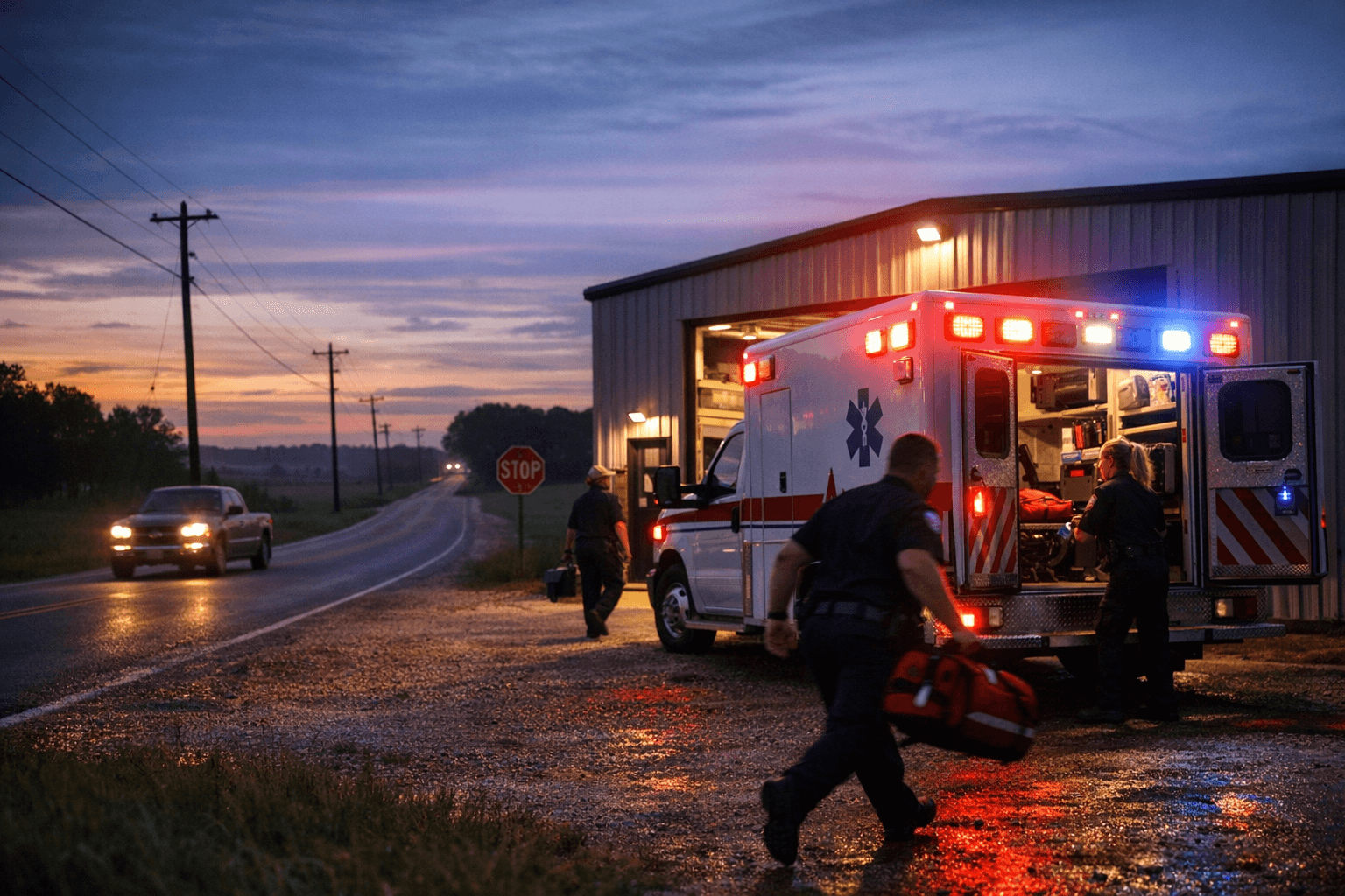Ambulance service adds Scotts Hill base to speed rural emergency response