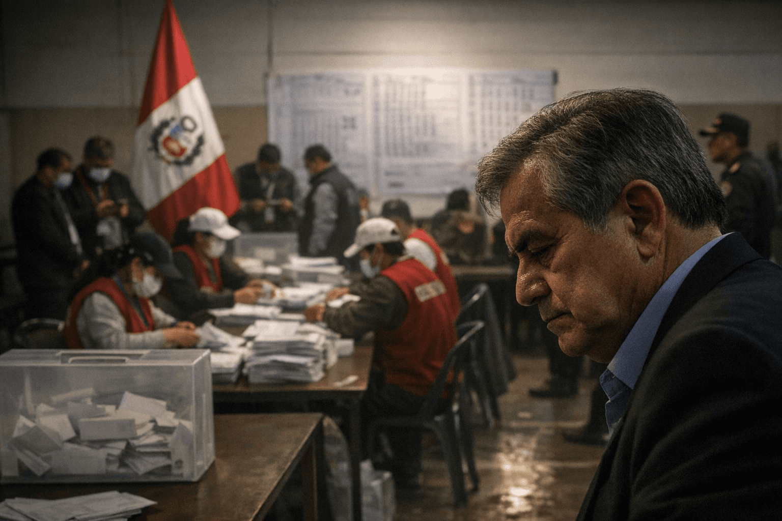 Peru election chief resigns amid delays in ballot count, runoff tension
