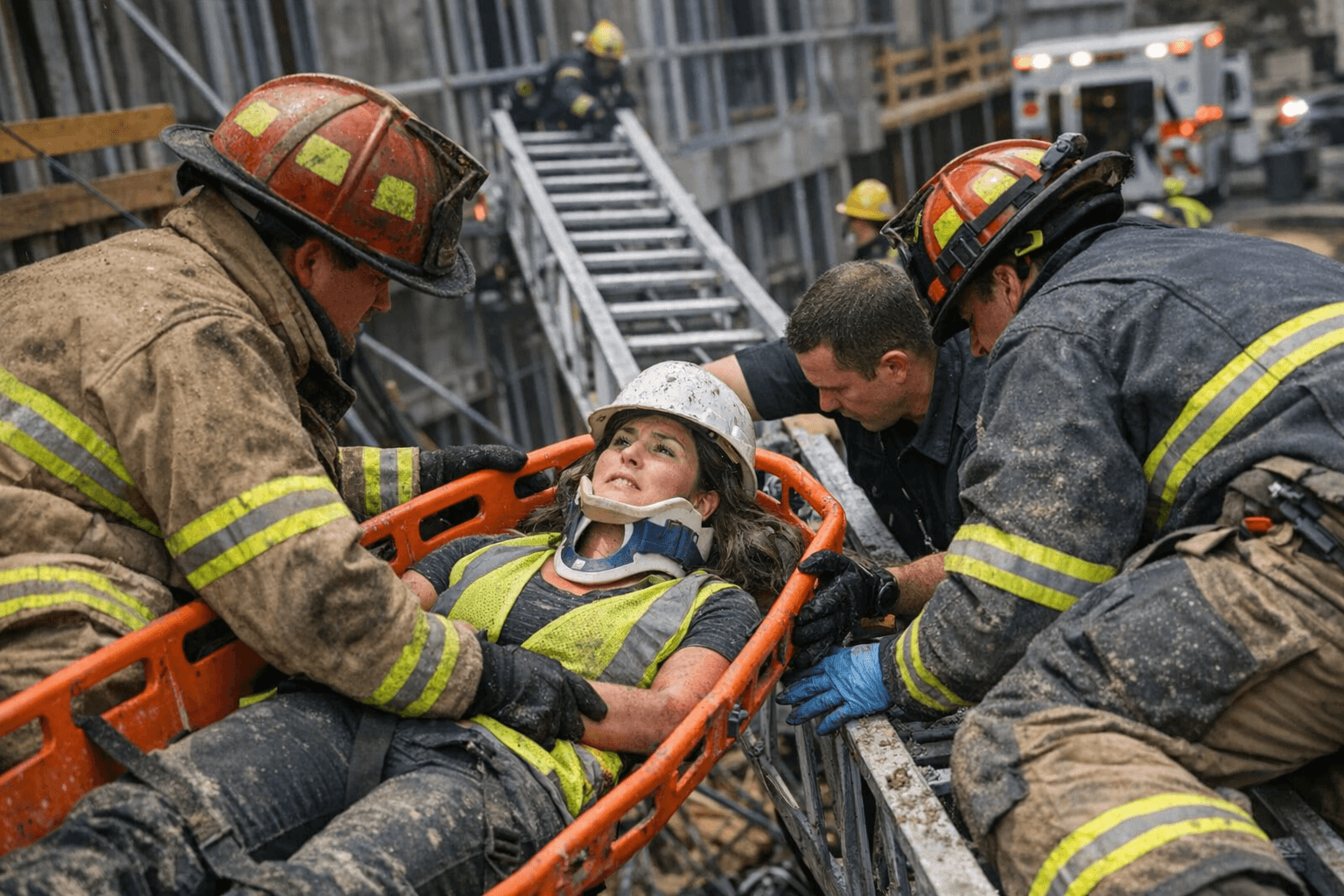 Worker falls 20 feet at Raleigh museum construction site, escapes major injury