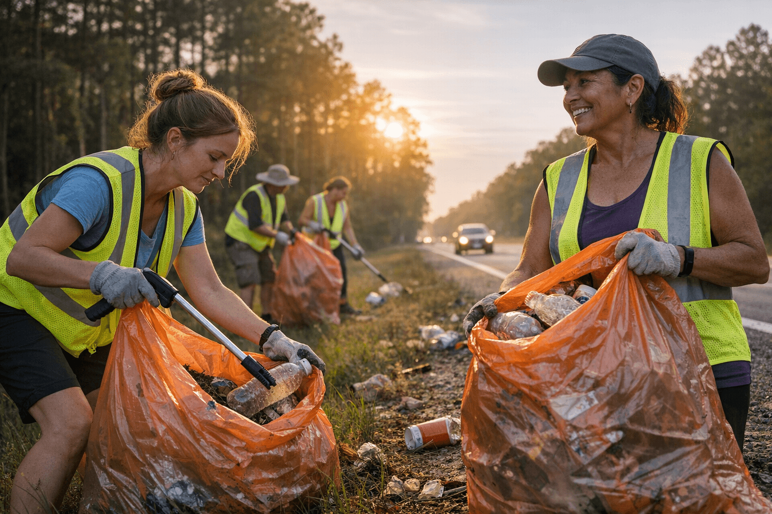 Ichetucknee Yoga Club launches two-year highway cleanup commitment