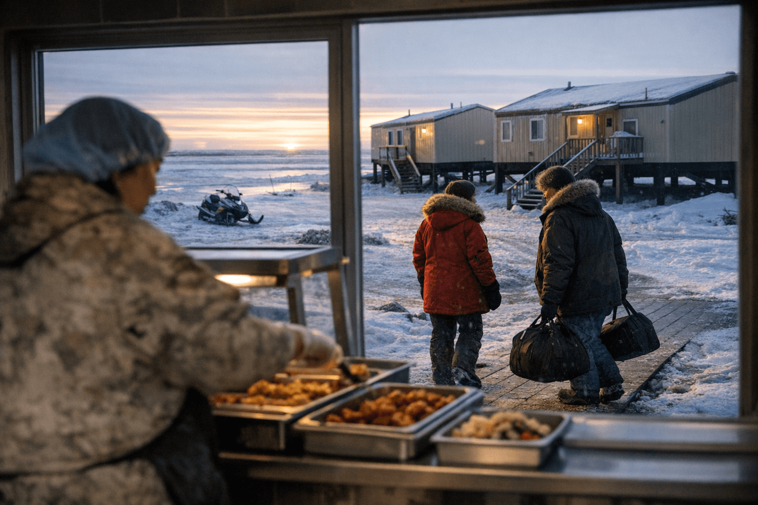 North Slope schools seek food bids and teacher housing leases