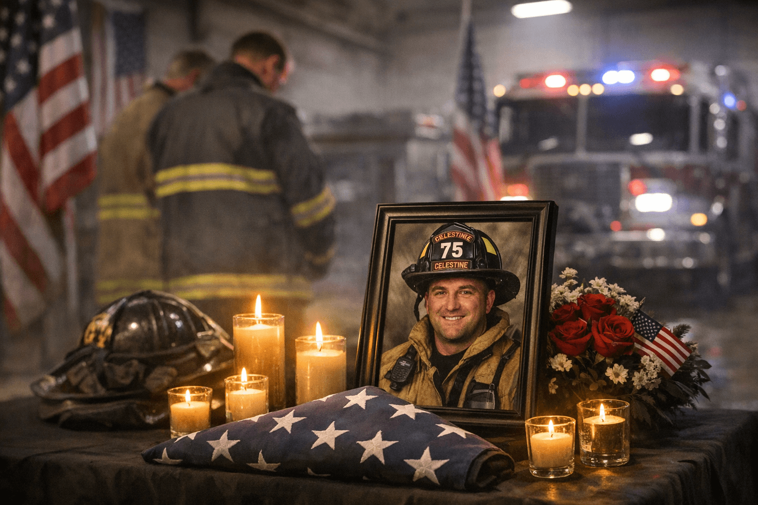 Celestine Fire Department seeks community support for fallen firefighter tribute