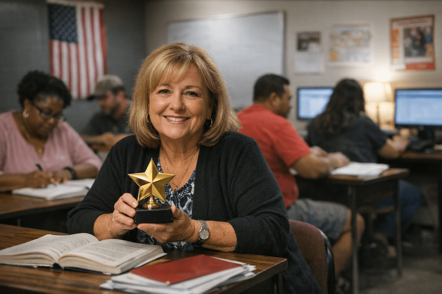 Pam Hunter named 2026 Gold Star Teacher at Autauga County center