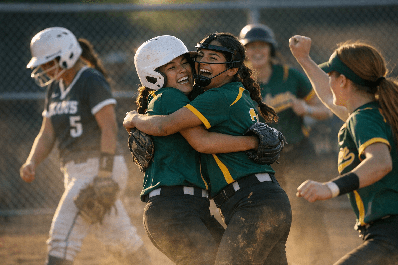 Salome softball tops Antelope Union 8-3 in key conference win