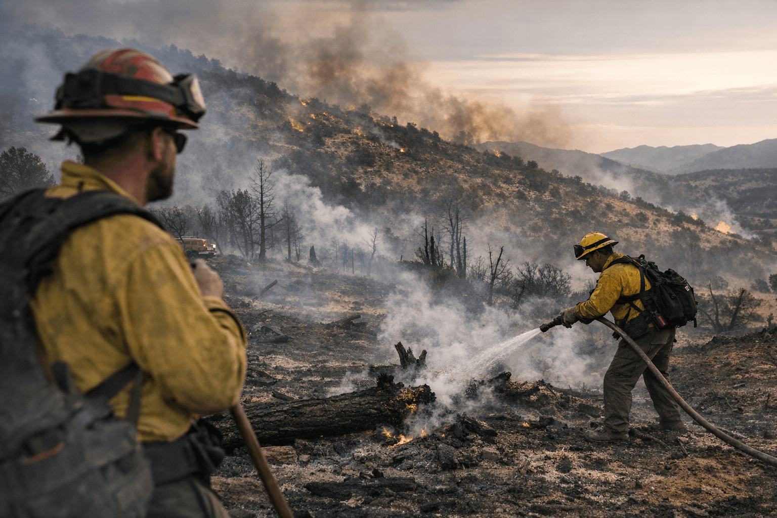 Schwachheim fire nears containment after burning 1,582 acres in Las Animas County