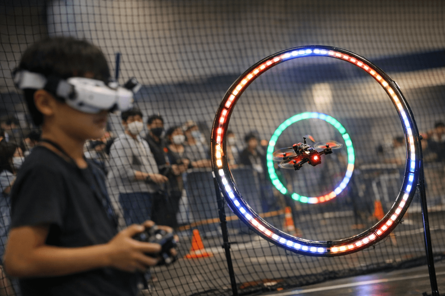 World Drone Sports Association Drone Zone Draws 1,200 at Korea Science Festival