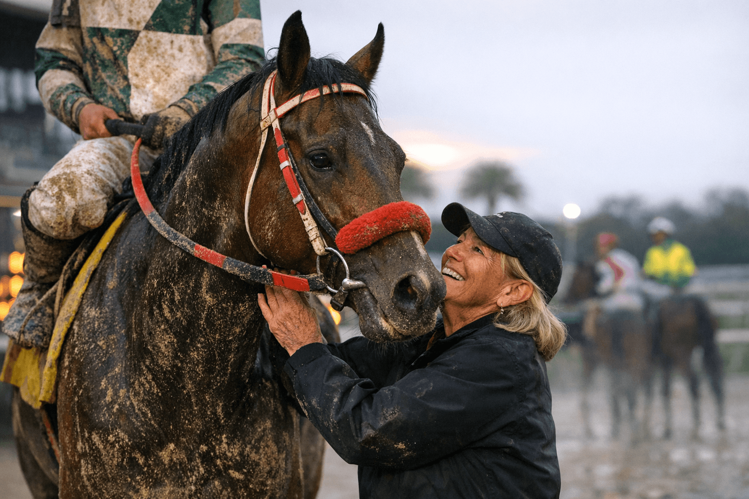 Kathleen O'Connell makes Tampa Bay Downs history with five-win card