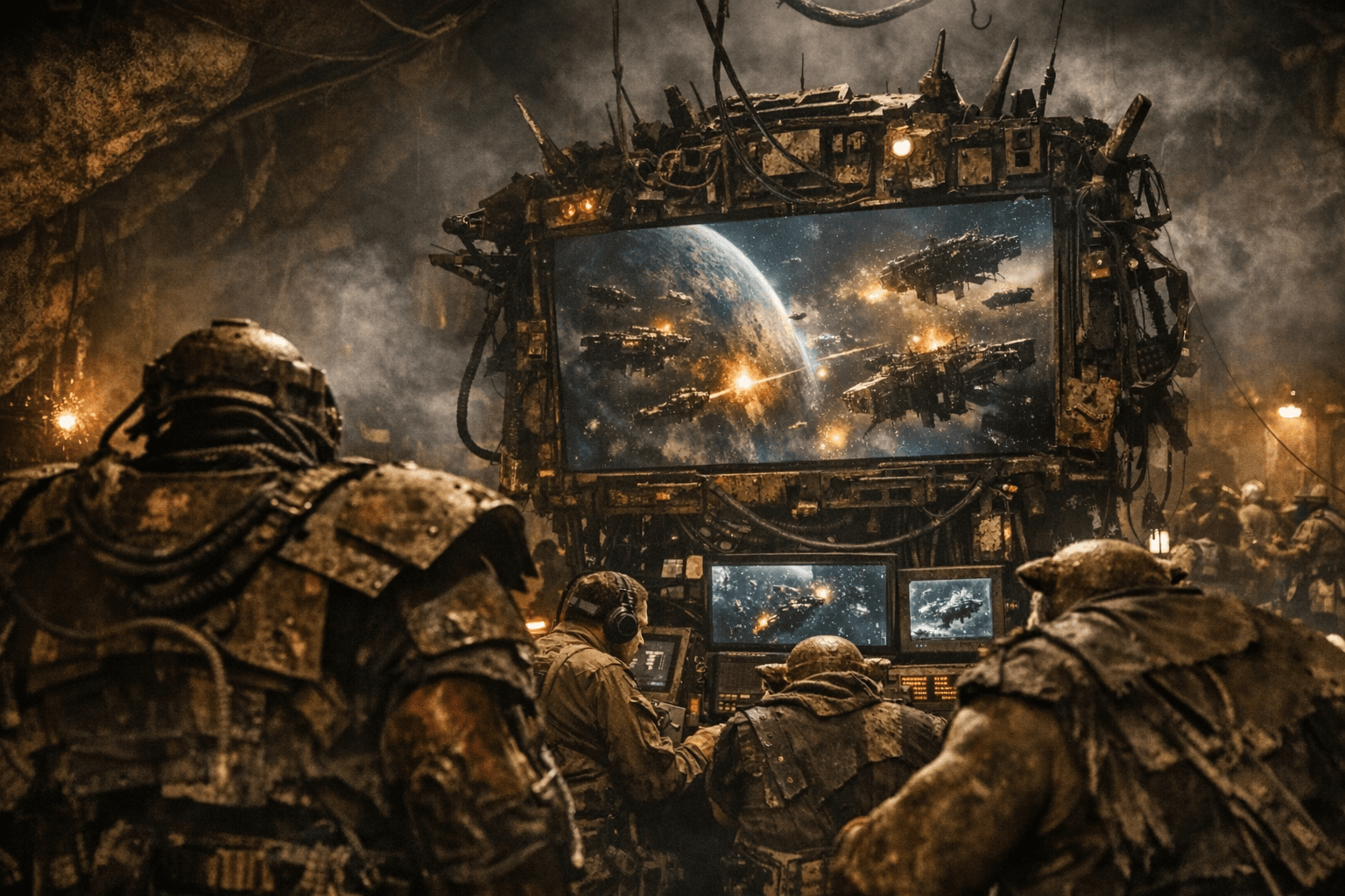 Ghazghkull’s mega-tellyshokka explains the sudden Armageddon invasion