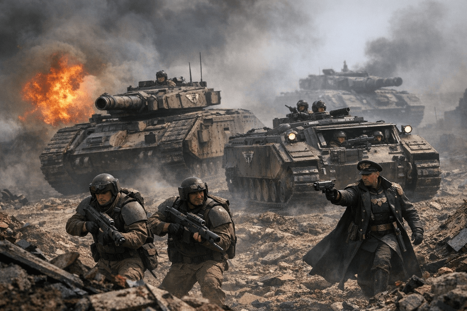 Astra Militarum Armageddon reveal makes vehicles the army’s core