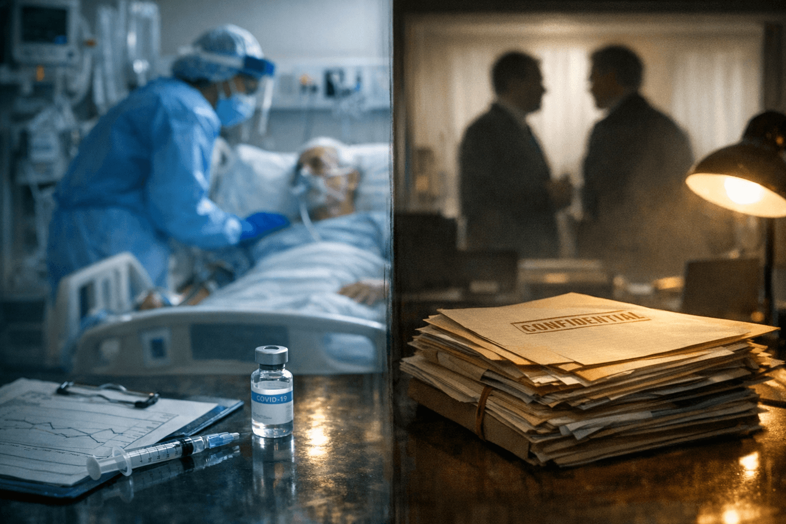 CDC blocks report showing covid shots cut hospital visits by half