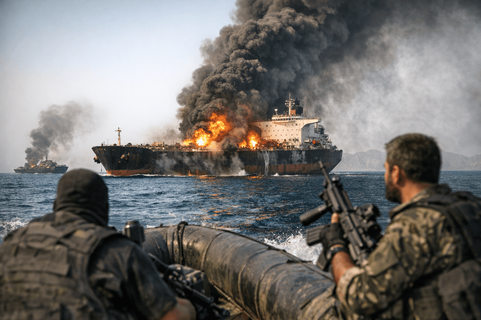 Ships attacked in Strait of Hormuz after Trump extends ceasefire