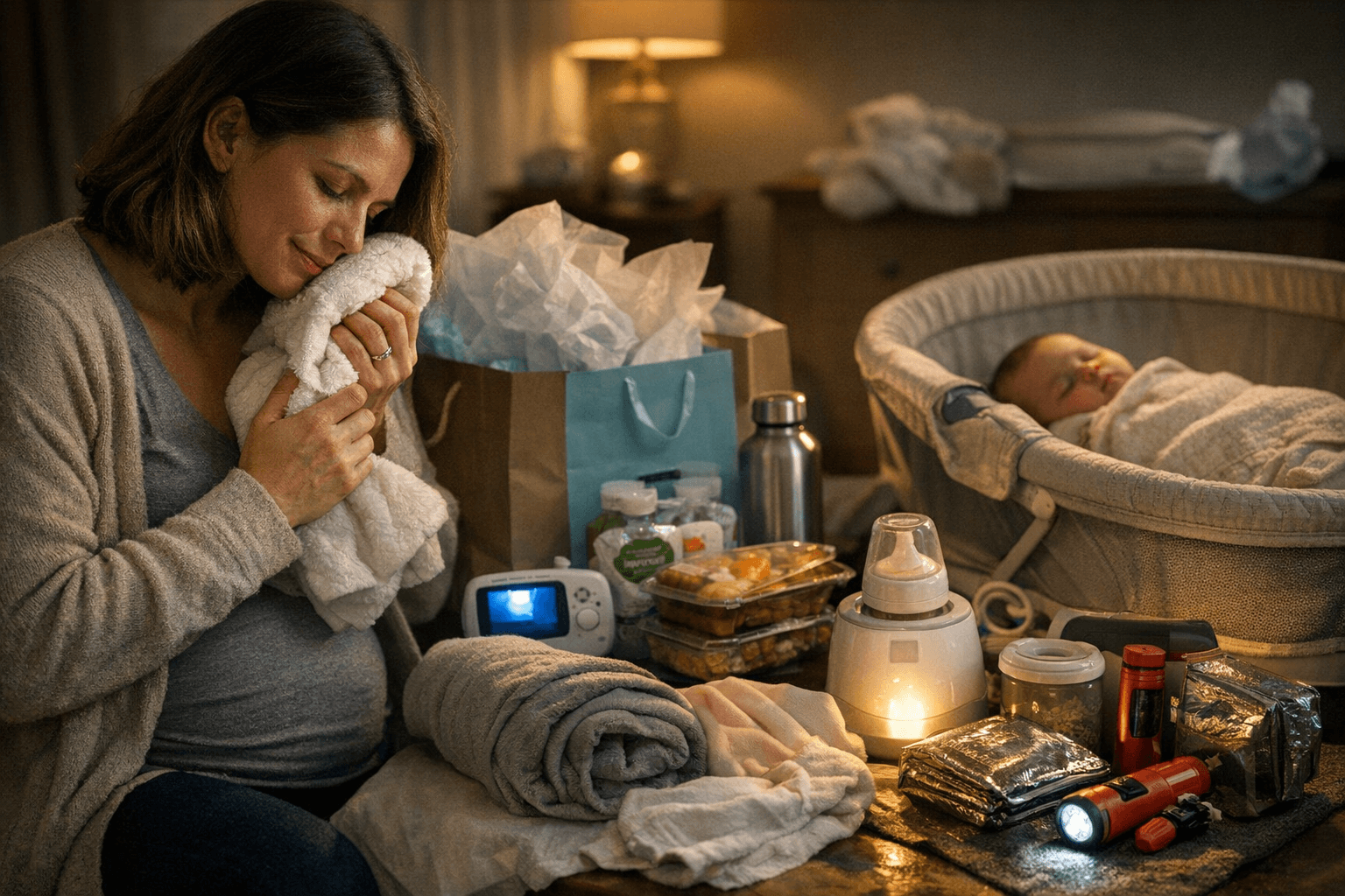 Huggwaii guide centers baby-shower gifts on sleep, comfort, and survival