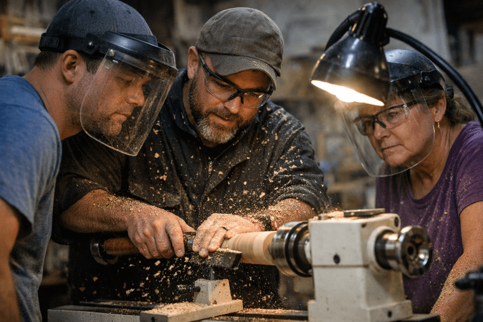 Atlanta Wood Foundation sells out intimate beginner turning class