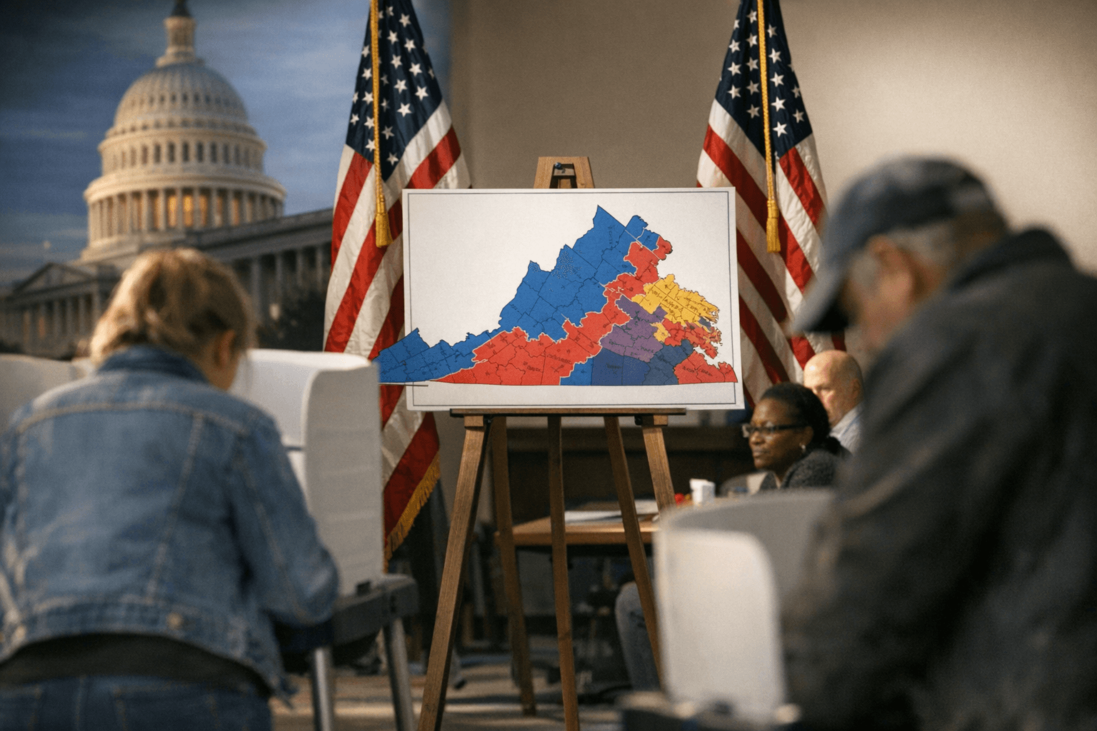 Virginia voters OK mid-decade redistricting, boosting Democrats in House fight