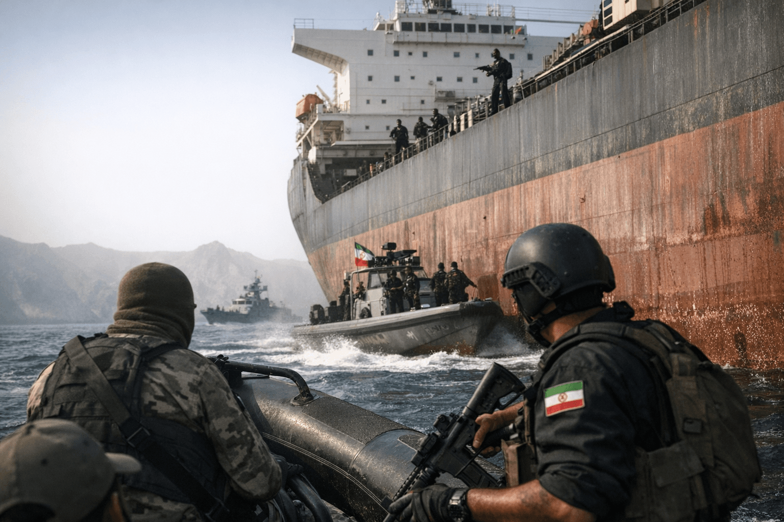Iran Seizes Ships in Strait of Hormuz After Ceasefire Extension