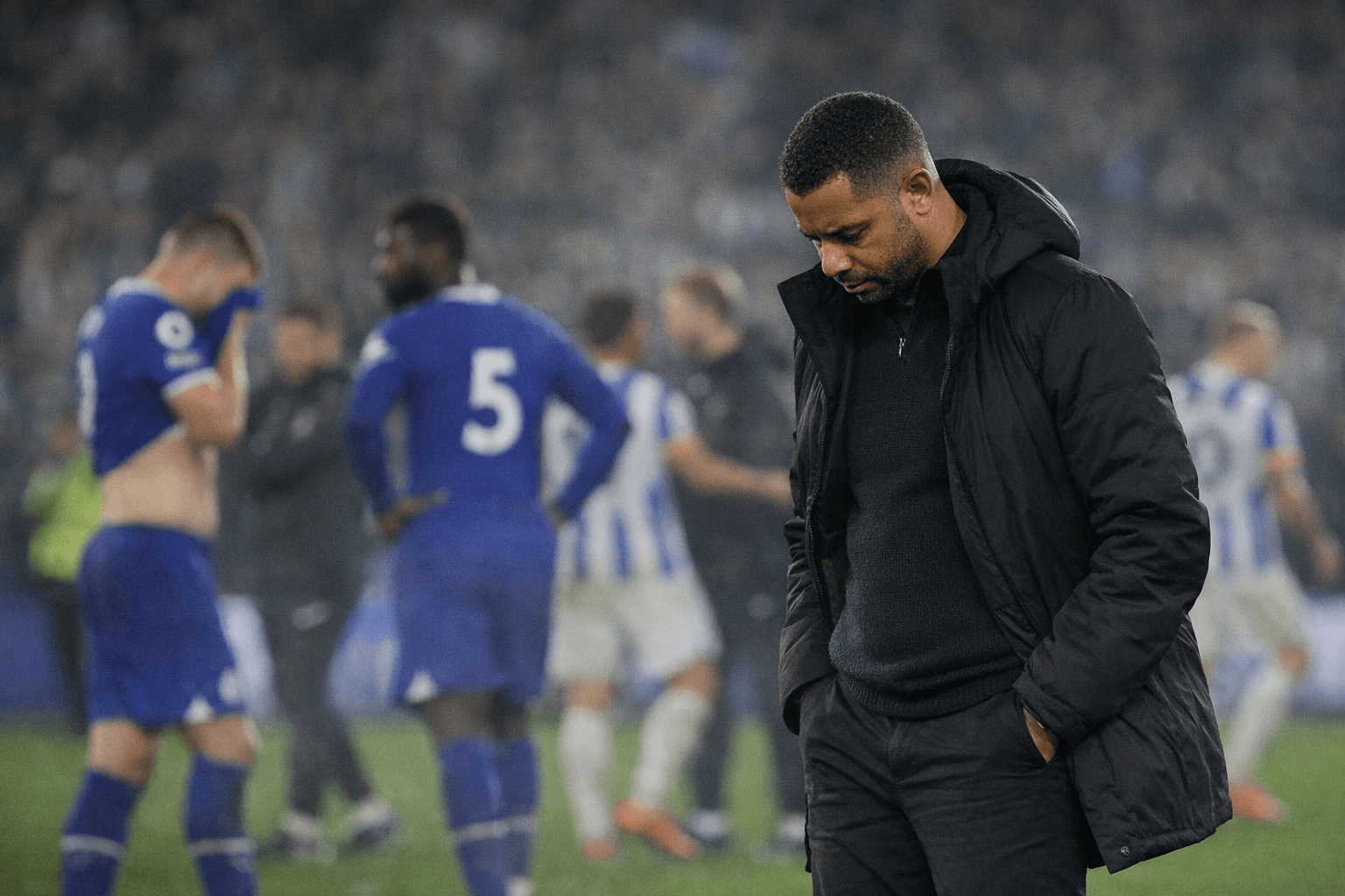 Chelsea backing for Liam Rosenior fades after Brighton defeat