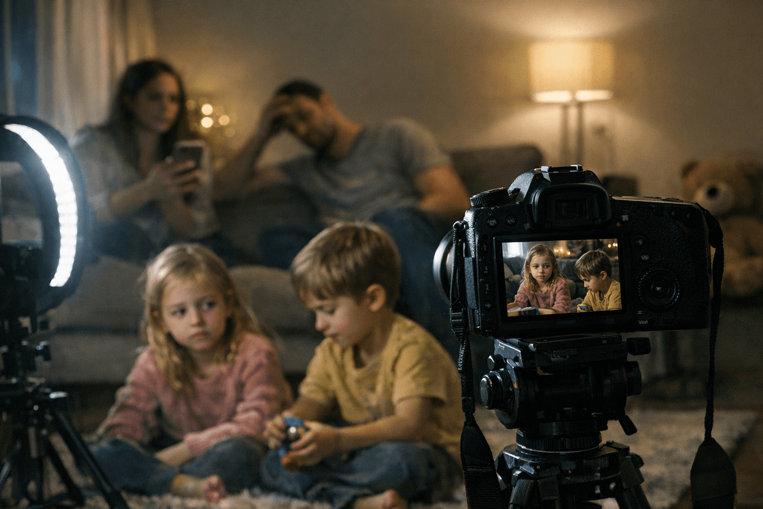 Family influencers face scrutiny as child labor laws lag online fame