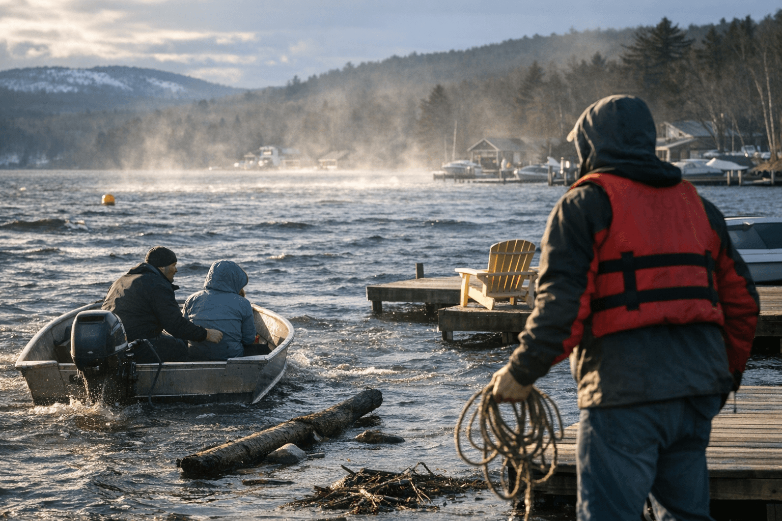 Sunapee declares Lake Sunapee ice-out, warns of cold-water hazards