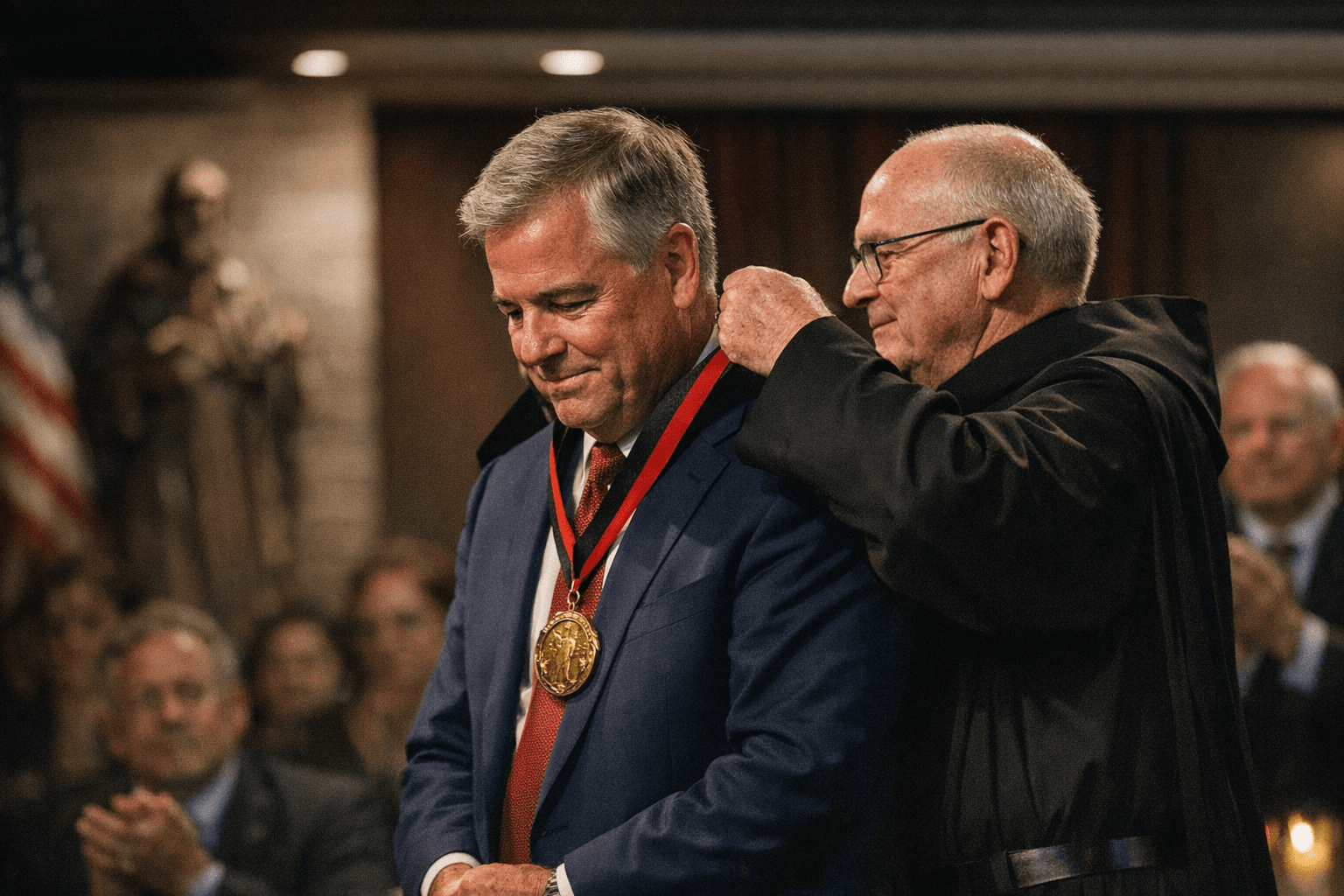 Benedictine honors NKC Health CEO with Thompson Medal for integrity