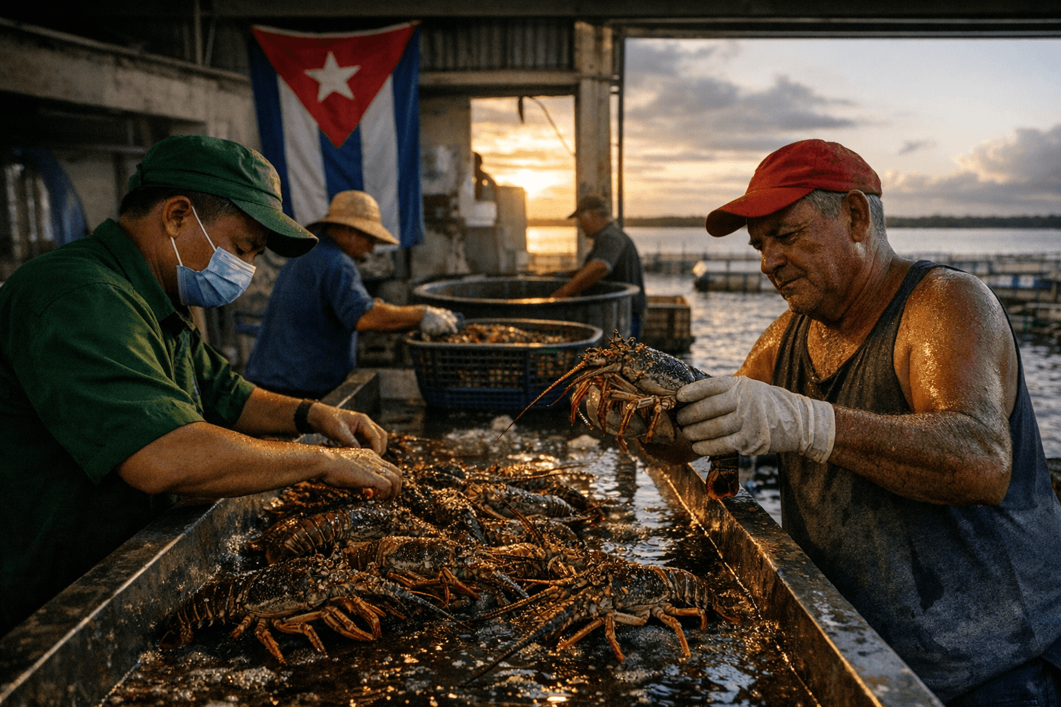 Vietnamese aid helps Cuba test lobster export revival in Villa Clara