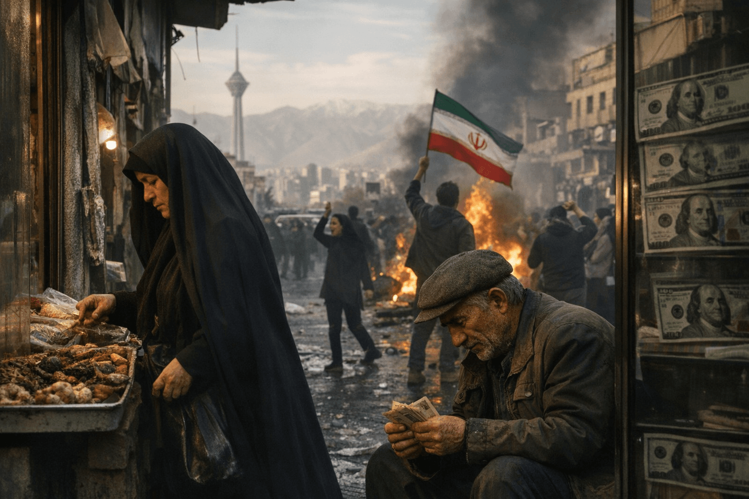 War, protests deepen Iran’s economic crisis as inflation soars