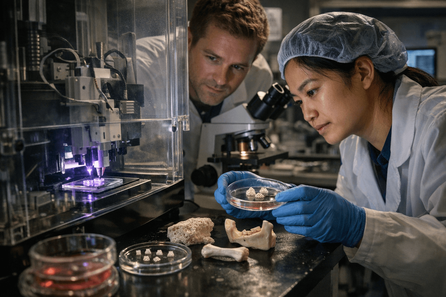 Nottingham researchers use 3D printing to study shape-driven tissue healing