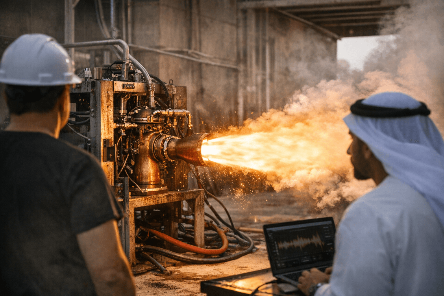 AI-Designed 3D-Printed Rocket Engine Hot-Fires in Under Two Weeks