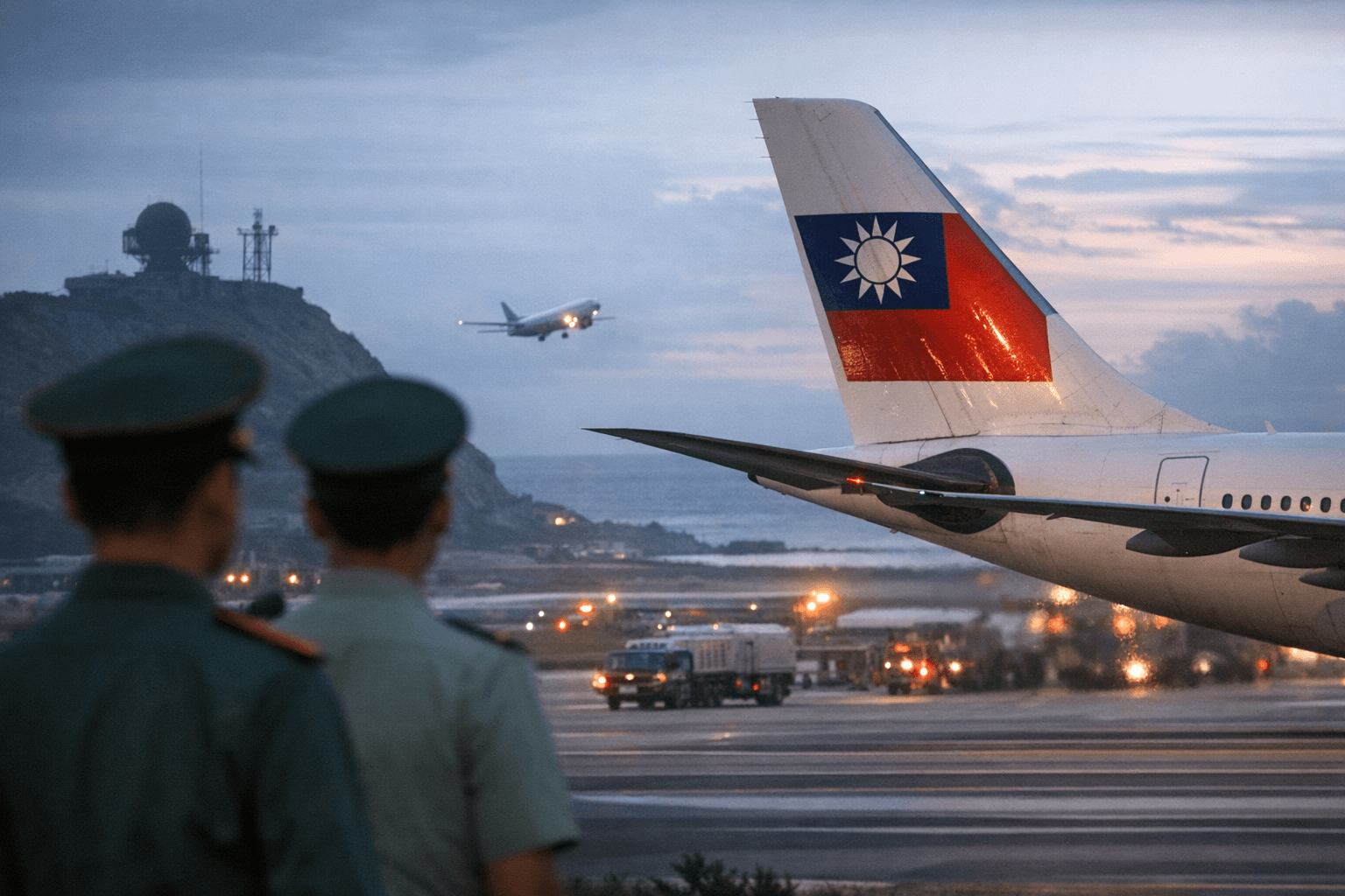 China praises countries blocking Taiwan president’s overflight route
