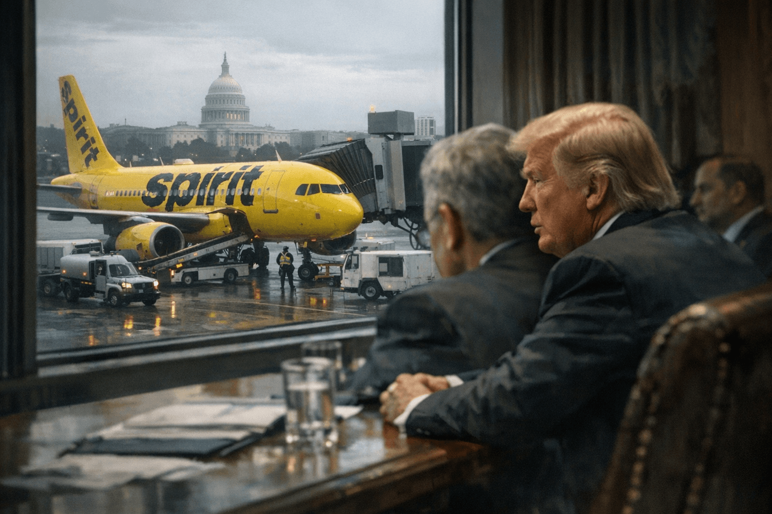 Trump administration negotiates up to $500 million rescue for Spirit Airlines