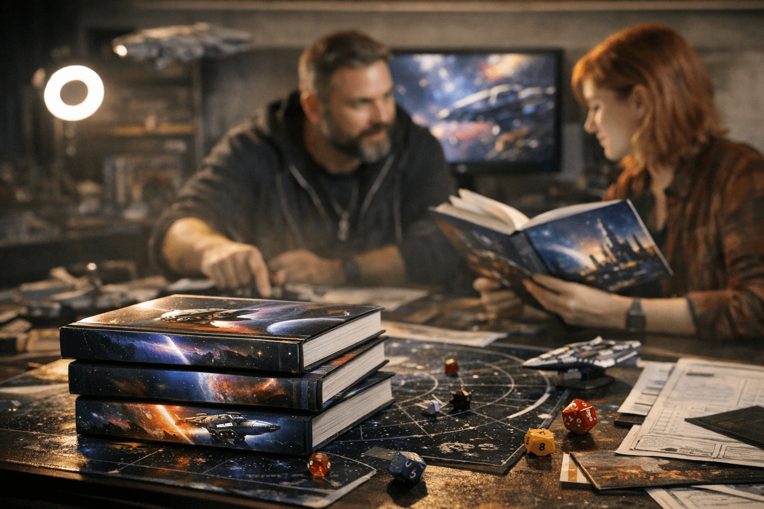 Avantris unveils Neon Odyssey, a 1,400-page D&D space opera trilogy