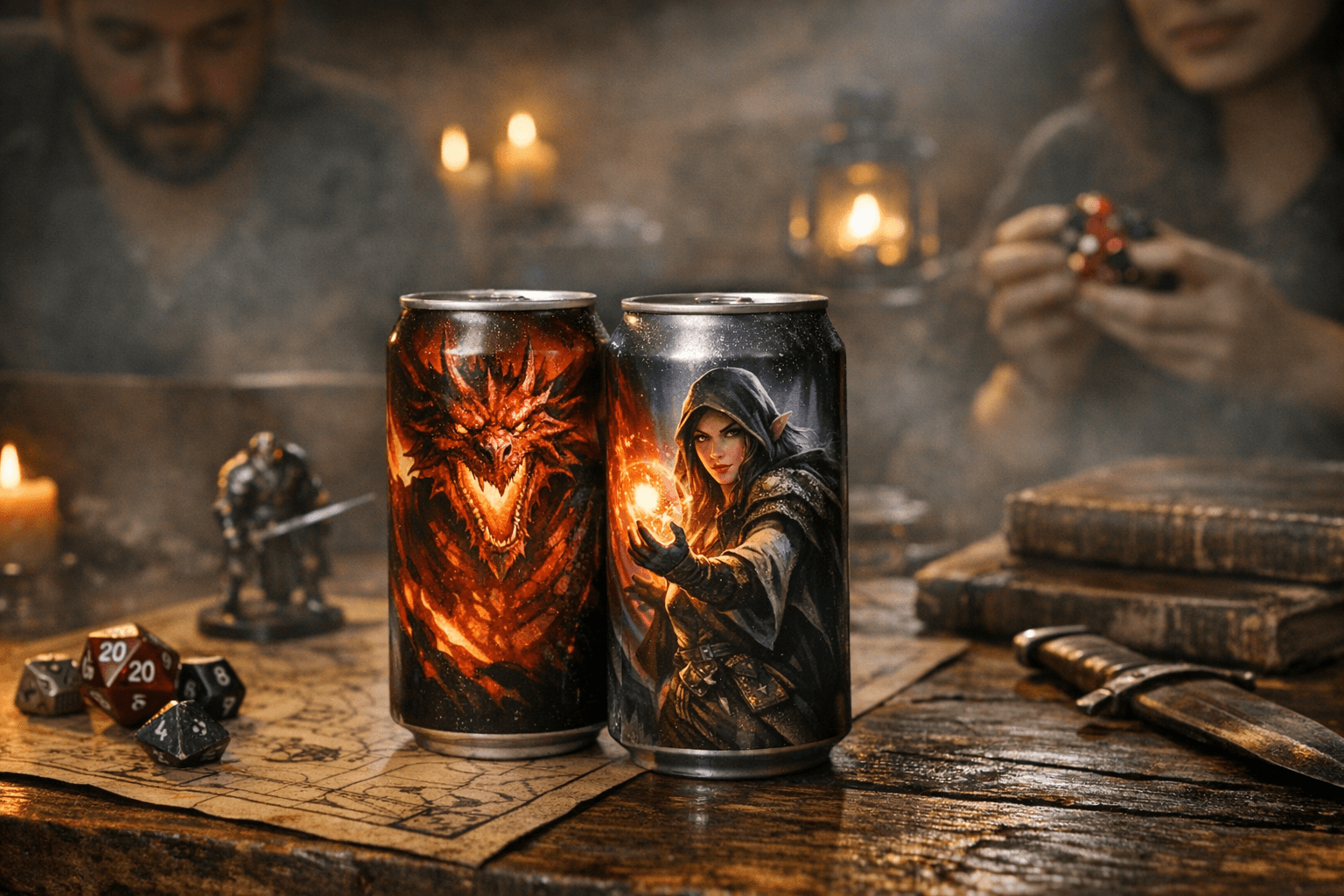 Dungeons & Dragons Energy Drink Collaboration Set for October Release