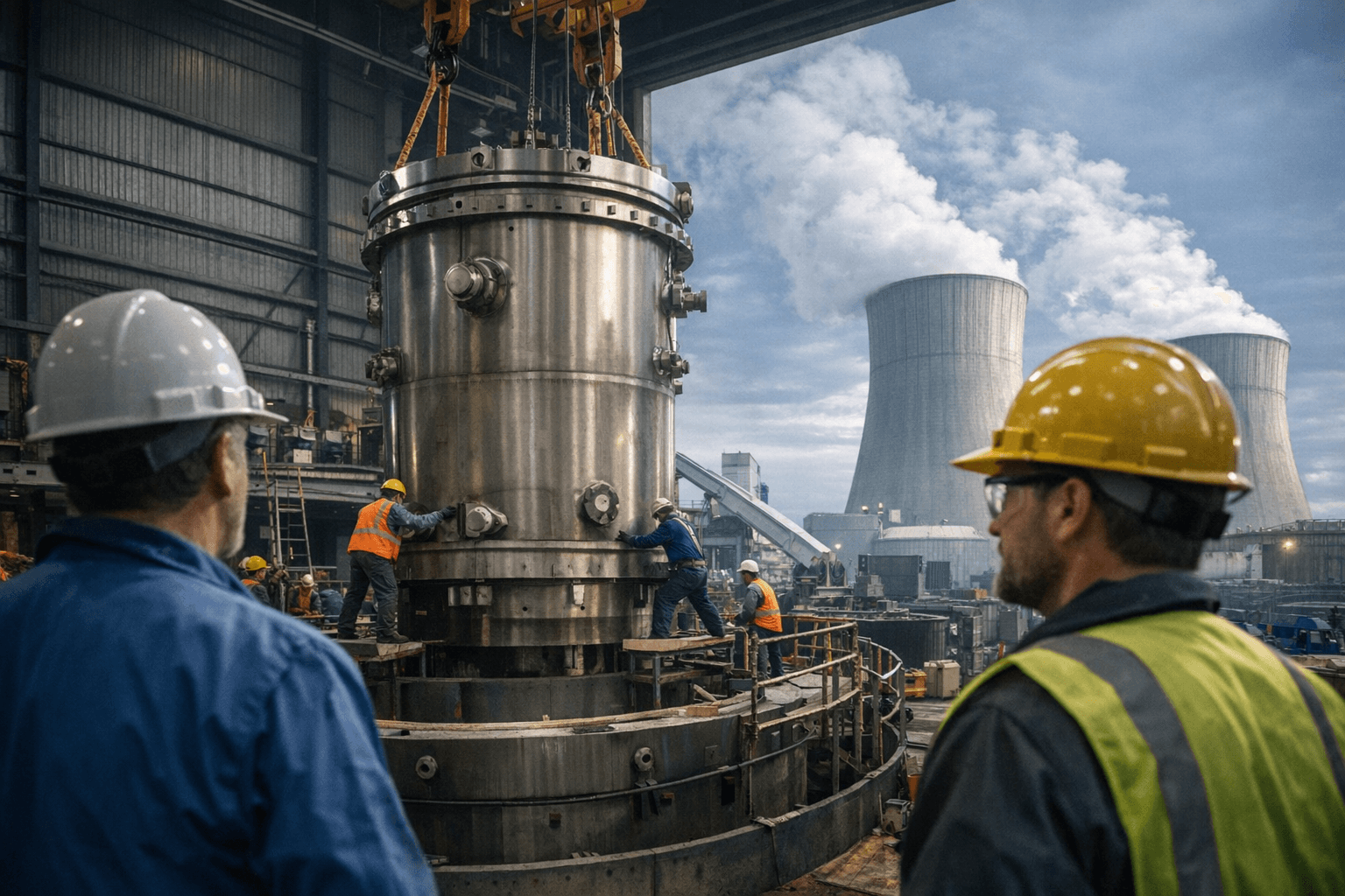 Blue Energy Raises $380 Million to Speed Prefabricated Nuclear Plants