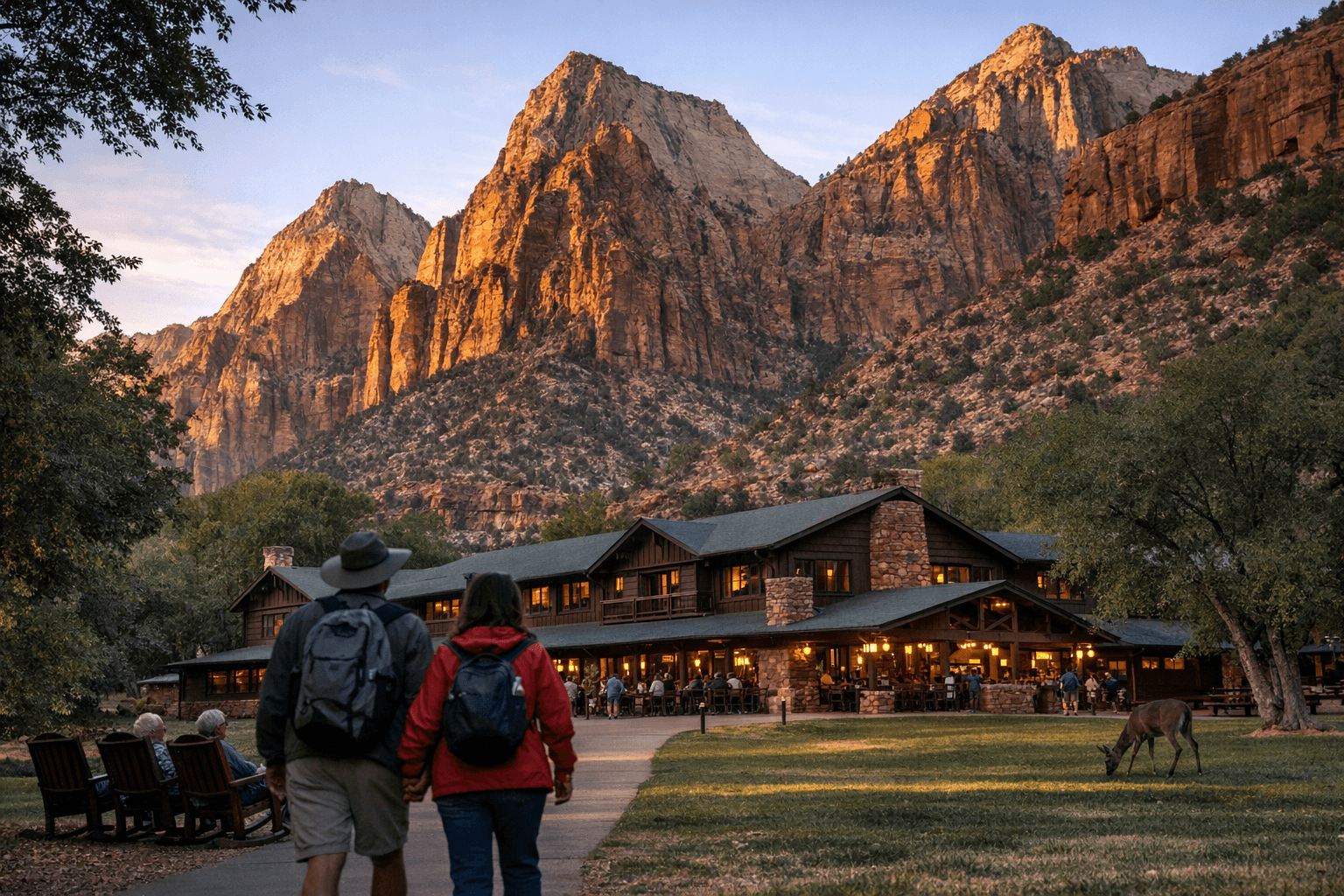 Zion Lodge marks 100 years as Zion Canyon’s only in-park stay