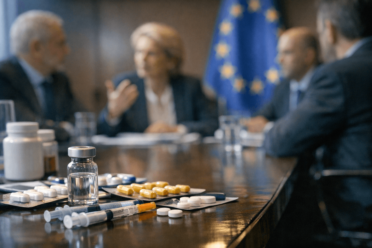EU health chief urges collective drug buying to secure access to new medicines