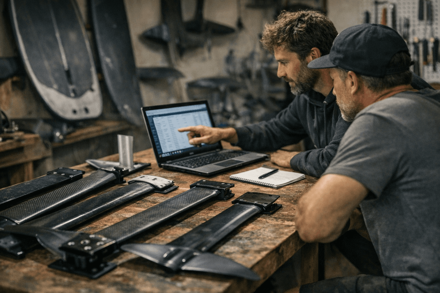 Foil Riders Build Shared Mast Database to Solve Compatibility Problems