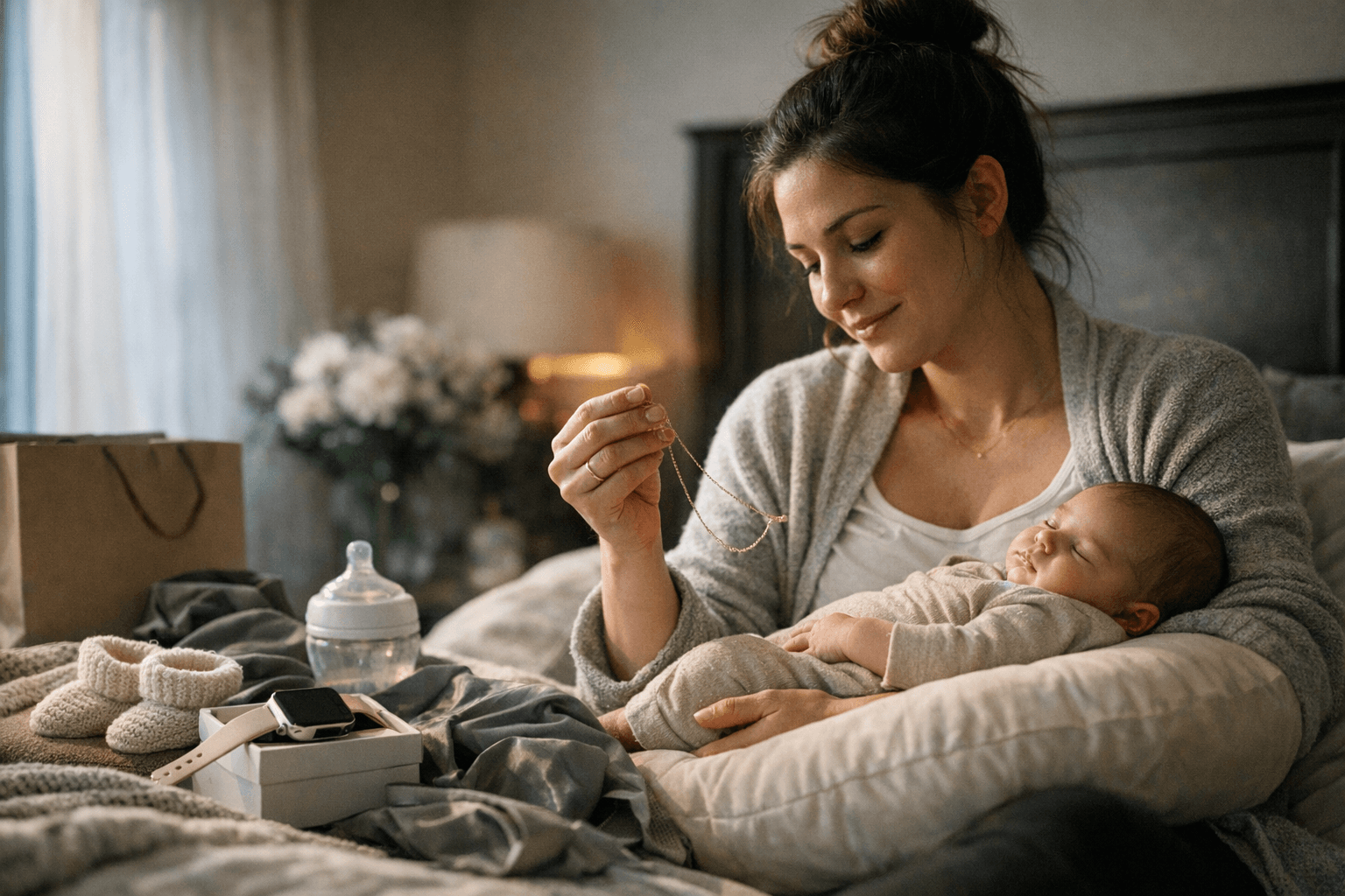 50 thoughtful push presents new moms actually use and love